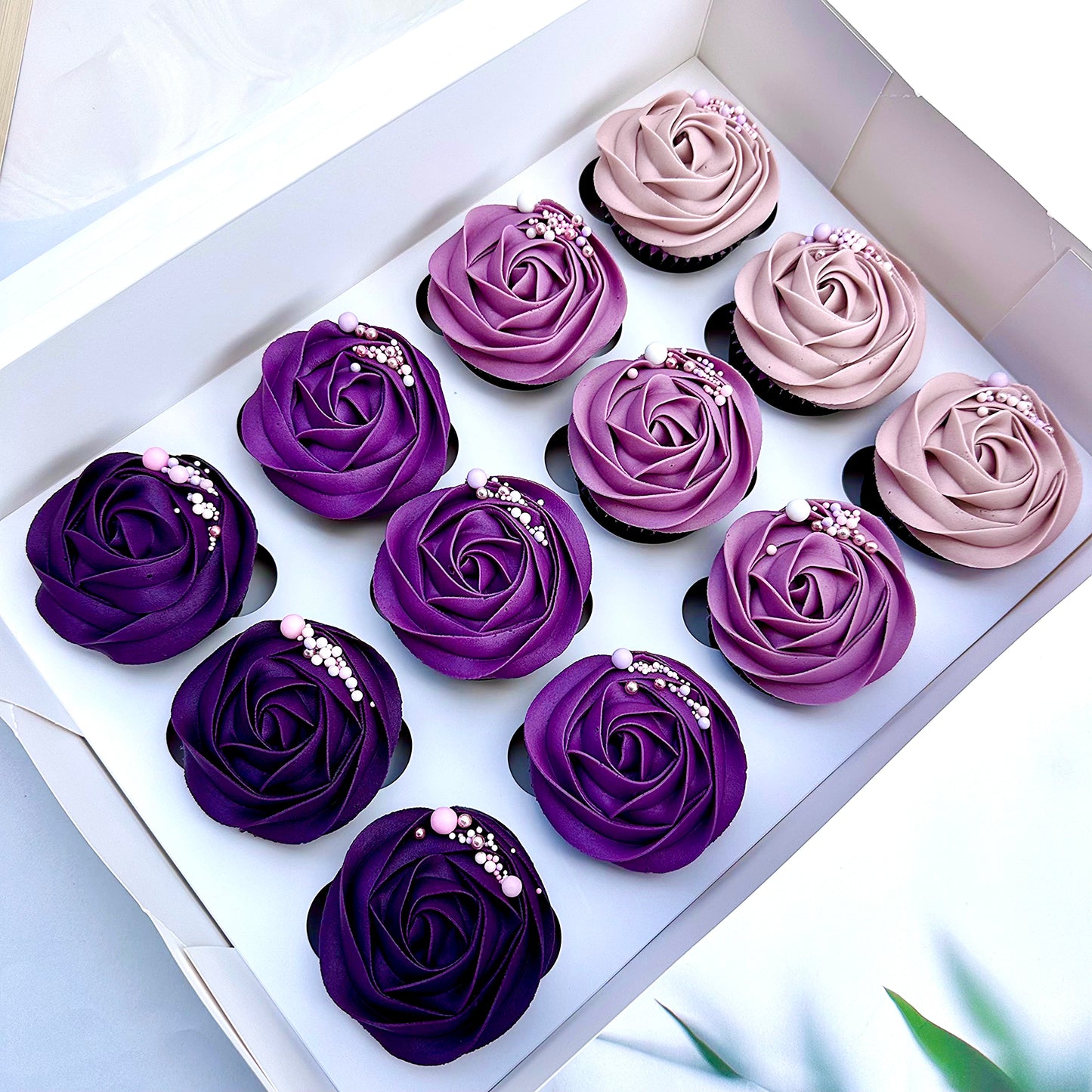 Ombré rosettes